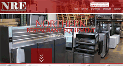 Desktop Screenshot of northernrestaurantequipment.com